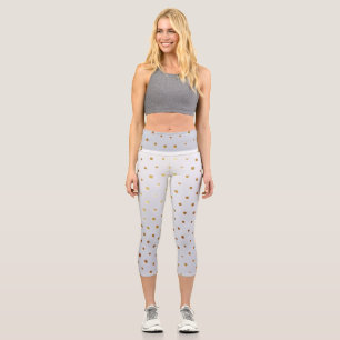 Leggings Capri Motif d'or 5