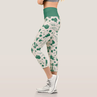 Leggings Capri MOTIF du club de classe HOGWARTS™