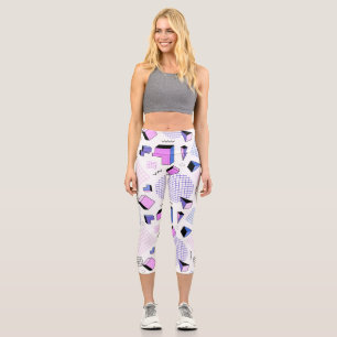 Leggings Capri Motif géométrique 13