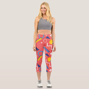 Leggings Capri Motif géométrique 2