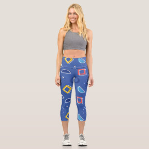 Leggings Capri Motif géométrique 3
