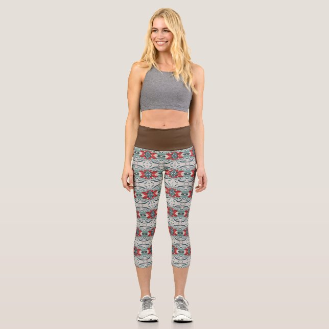 Leggings Capri Motif magique Kalider (Recto)