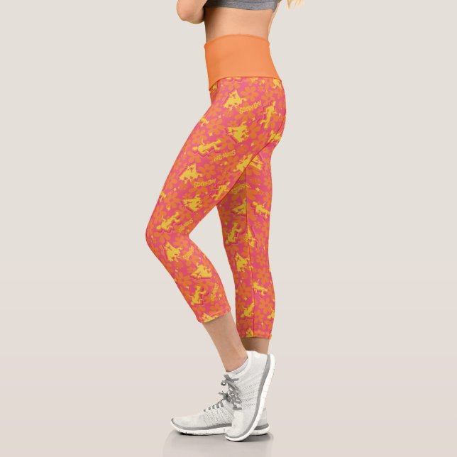 Leggings Capri Motif Scooby-Doo Disco super (Gauche)