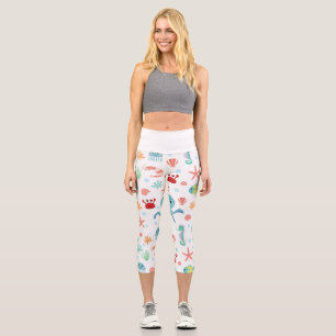 Leggings Capri Motif Sea World