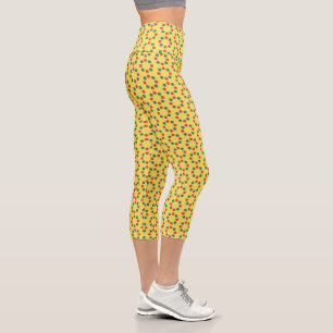 Leggings Capri Motif Tournant