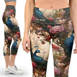 Leggings Capri Motif victorien Vintage Peacock Capri Yoga<br><div class="desc">Leggings de Yoga Capri de Peacock de Victoria vintage | Attire. Entrez dans l'élégance avec mes Jambes de Yoga Peacock Capri Victorian Vintages, qui rappellent une époque révolue. Qu'il s'agisse de yoga ou de remise en forme, ces leggings dégagent un charme victorien avec une touche moderne, évoquant la nostalgie. Personnalisez-les...</div>