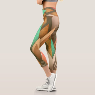 Leggings Capri Motif   Zazzle_Growshop.