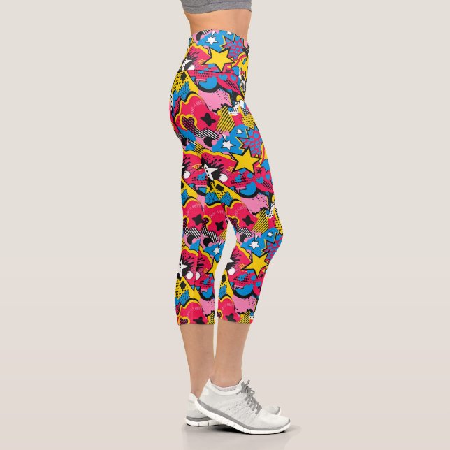 Leggings Capri Motifs de bande dessinée (Droite)