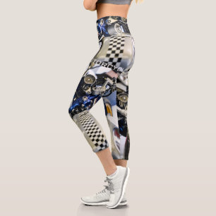 Leggings Capri Motorcycle Motorbike moker Ride Rider