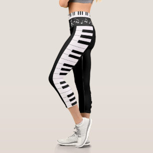 Leggings Capri Musique piano