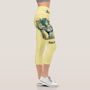 Leggings Capri Ne rêvez pas de ça - Entraînez-le ! Fitness Medusa