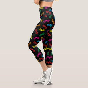 Leggings Capri Neon Classic Lunettes de soleil Motif