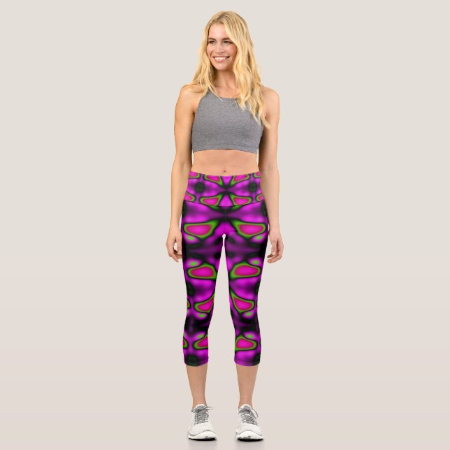 Leggings Capri Neon Nights (Recto)