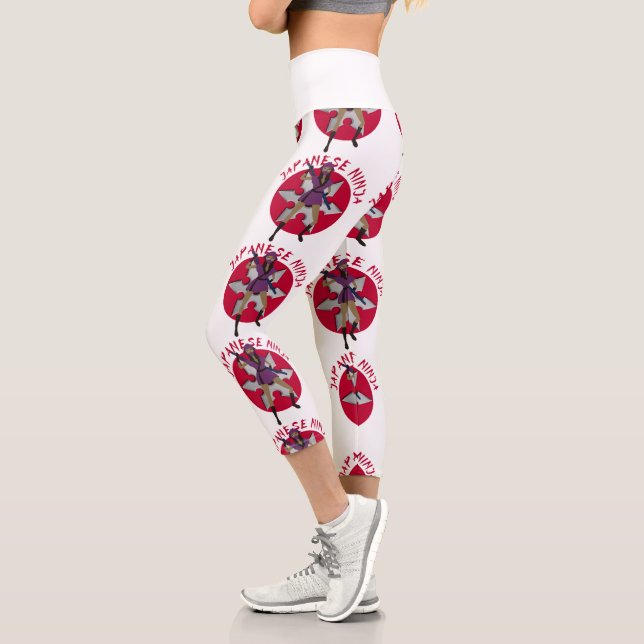 Leggings Capri Ninja Girl (Gauche)