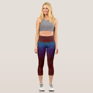 Leggings Capri Nocturne de la Flamme Creuse
