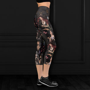 Leggings Capri Nous sommes les filles des sorcières que vous ne p