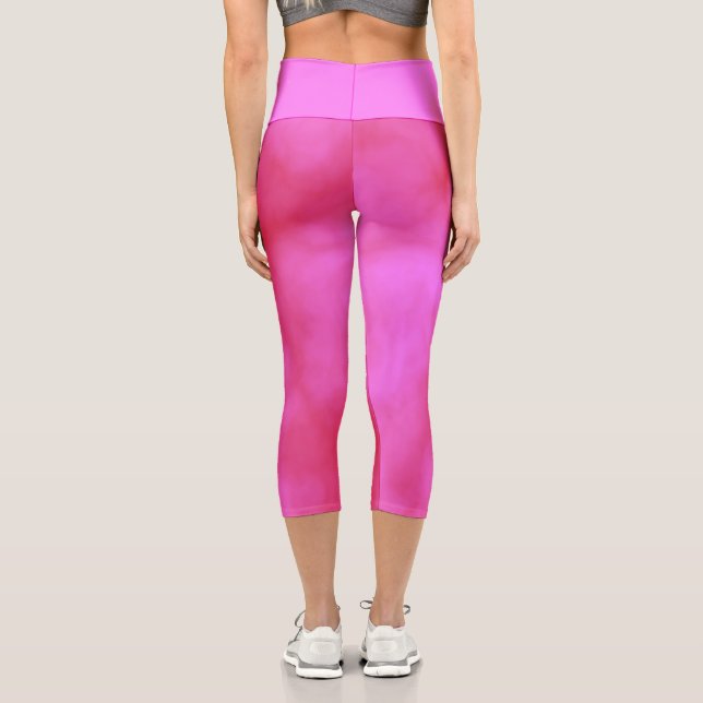 Leggings Capri Nuage rose (Verso)