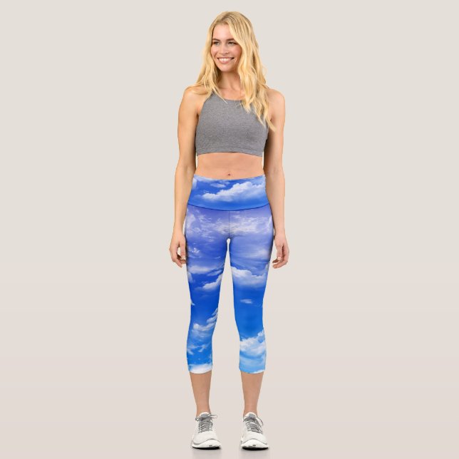 Leggings Capri Nuages (Recto)