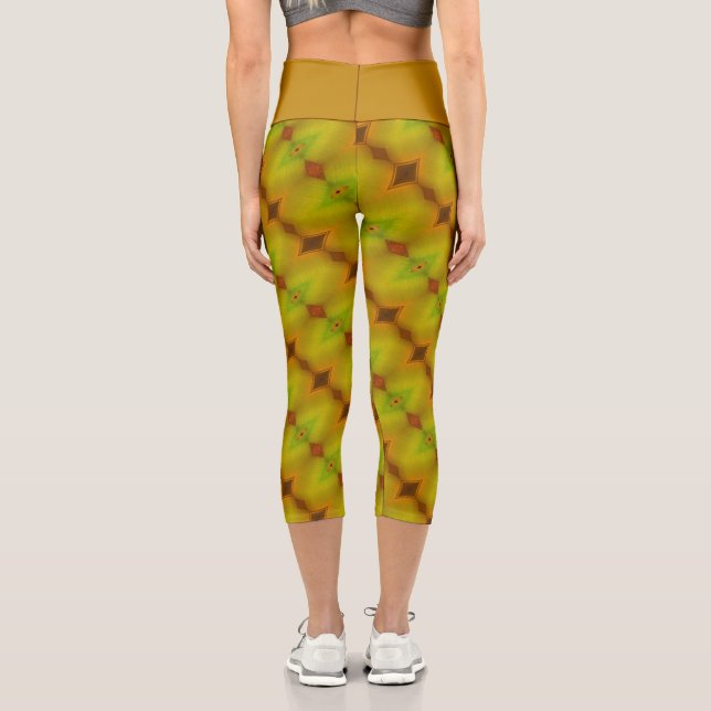 Leggings Capri oeil de poisson (Verso)