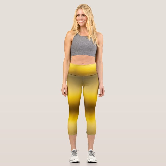 Leggings Capri Ombre dorée (Recto)