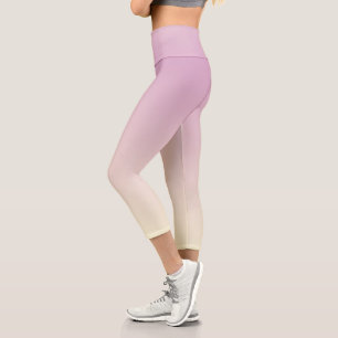 Leggings Capri Ombre violet Fille Lumière moderne