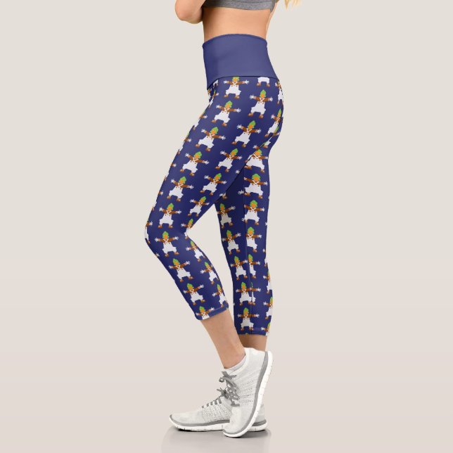 Leggings Capri Oompa Loompa (Gauche)