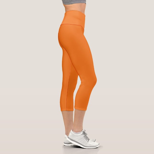 Leggings Capri Orange (Droite)