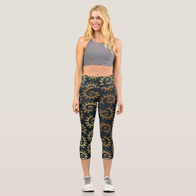 Leggings Capri Ornements de luxe 39 (Recto)