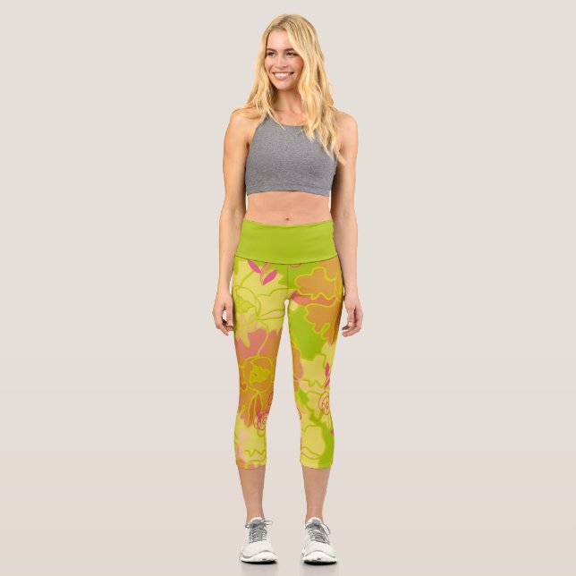 Leggings Capri Palm Beach (Recto)