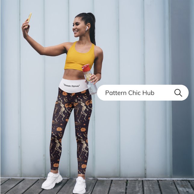 Leggings Capri Pantalon de yoga Stylish Entraînement Amusement Ex (Créateur téléchargé)