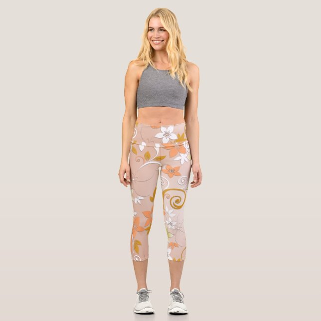 Leggings Capri Papier mural 8 (Recto)