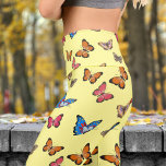 Leggings Capri Papillons colorés sur le Yoga Motif canarien<br><div class="desc">Embrace Grace and Comfort Venez vivre votre journée dans un style sans effort avec ces légendes papillons époustouflantes! Dotés d'un design audacieux et magnifique, ces leggings Capri offrent une combinaison parfaite de confort et d'élégance. Que vous soyez allongé ou en déplacement, ils font une déclaration unique qui ne manquera pas...</div>