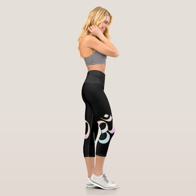 Leggings Capri Pastel Om  (Droite)