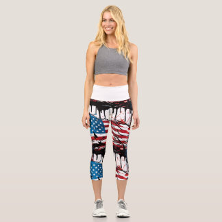 Leggings Capri Patriot-Leggings 
