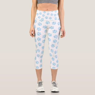 Leggings Capri Patrouilles de Doodle, Paws de Chien, Paws Bébés B