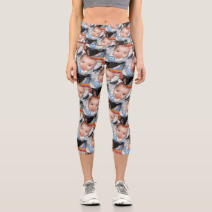Leggings Capri Personnaliser avec votre motif photo personnalisé