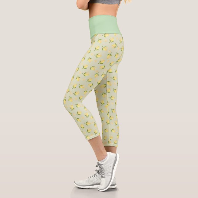 Leggings Capri Petit Citron Vert (Gauche)