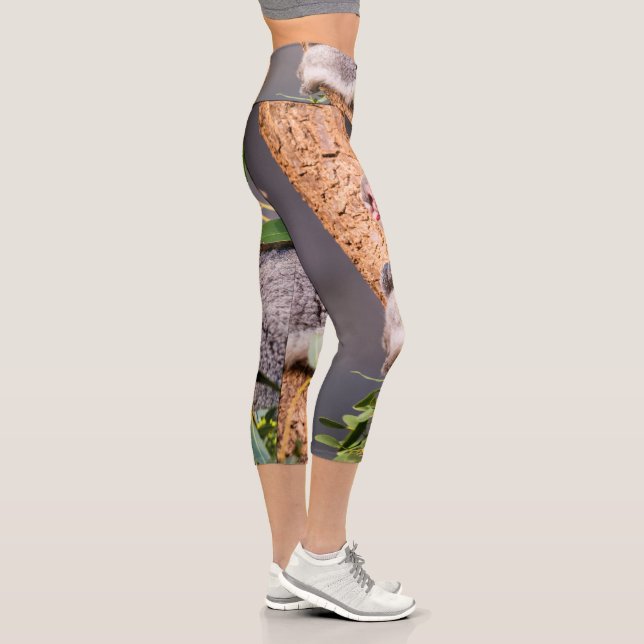 Leggings Capri Petit koala doux (Droite)