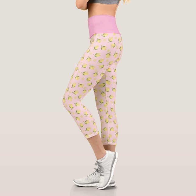 Leggings Capri Petit Lemon Pink (Gauche)