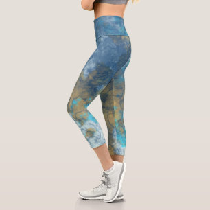 Leggings Capri Pierre marbrée