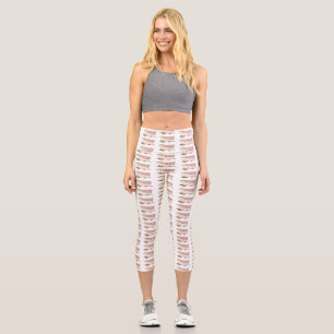Leggings Capri Pink fairy armadillo