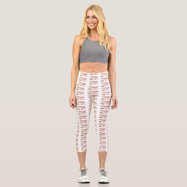 Leggings Capri Pink fairy armadillo (Recto)