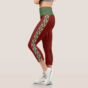 Leggings Capri Pins et Arlequin