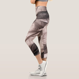 Leggings Capri Plumes