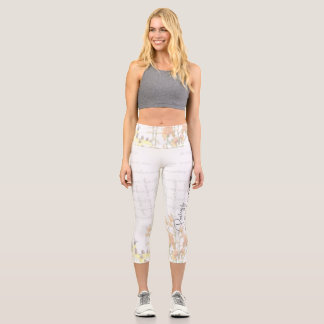 Leggings Capri “Poetry Painted Softly” – Capris by H.G. Alexandre