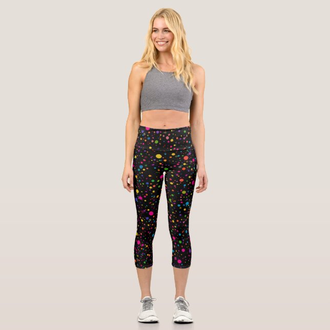 Leggings Capri Points de polka (Recto)