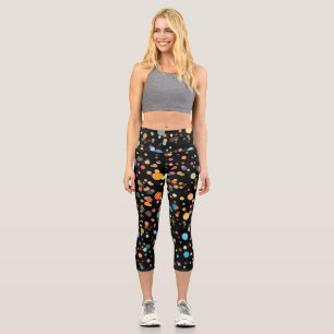 Leggings Capri Points Polka