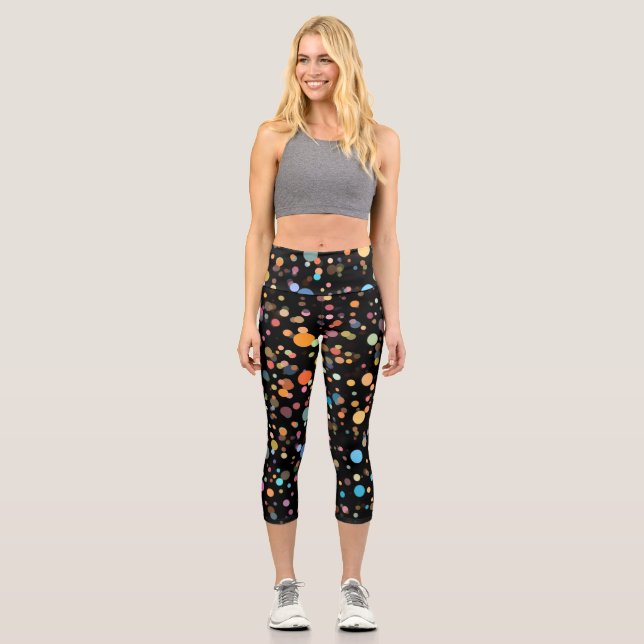 Leggings Capri Points Polka (Recto)