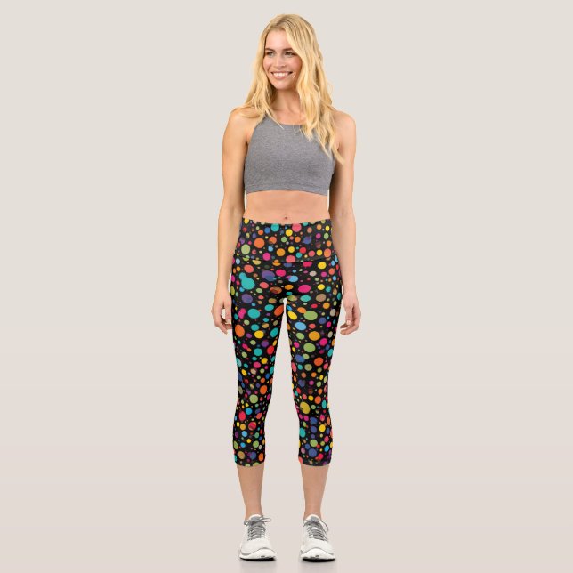 Leggings Capri Points polka (Recto)
