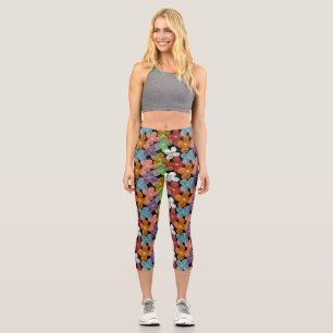 Leggings Capri Poissons